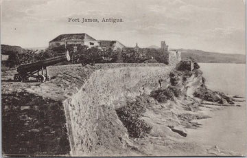 Fort James Antigua Unused Postcard 