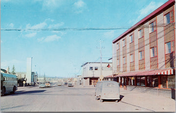 Whitehorse Yukon Fourth Avenue Unused Postcard 