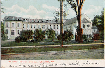 Chatham Ontario The Pines Ursuline Academy Postcard 