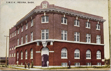 YMCA Regina Saskatchewan c1909 Postcard 