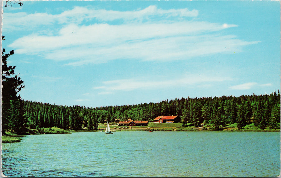 Loch Leven Lake Cypress Hills Provincial Park Saskatchewan Unused Postcard 