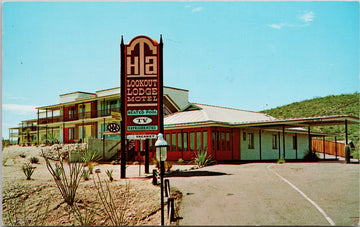 Lookout Lodge Tombstone AZ Arizona Motel 1970s Vintage Postcard 