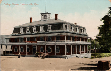 College House Lennoxville Quebec QC c1916 Postcard 