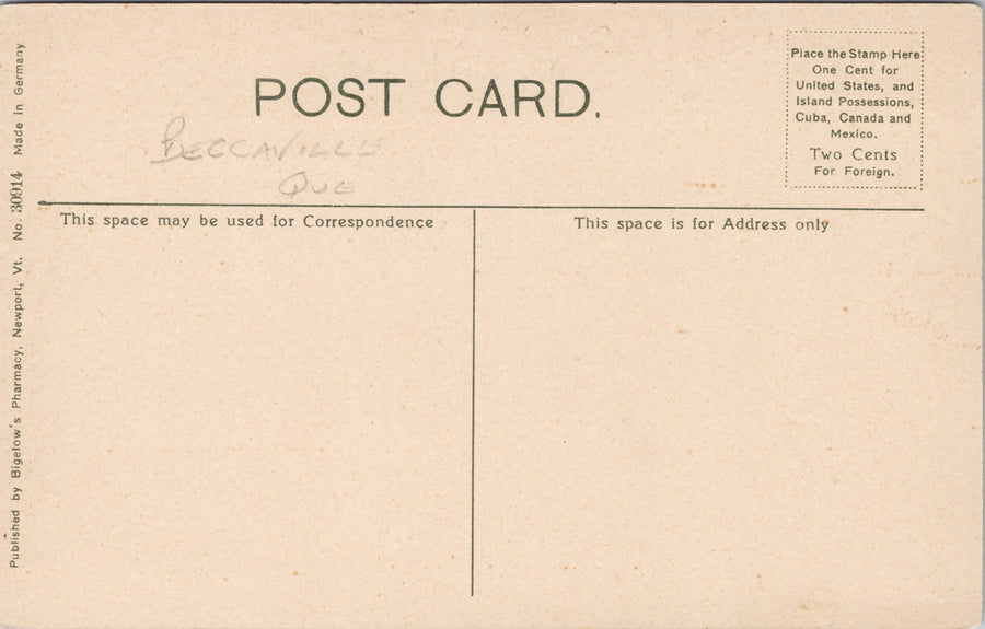 Georgeville QC Quebec Post Office Bullock's Department Store Unused Postcard SP9