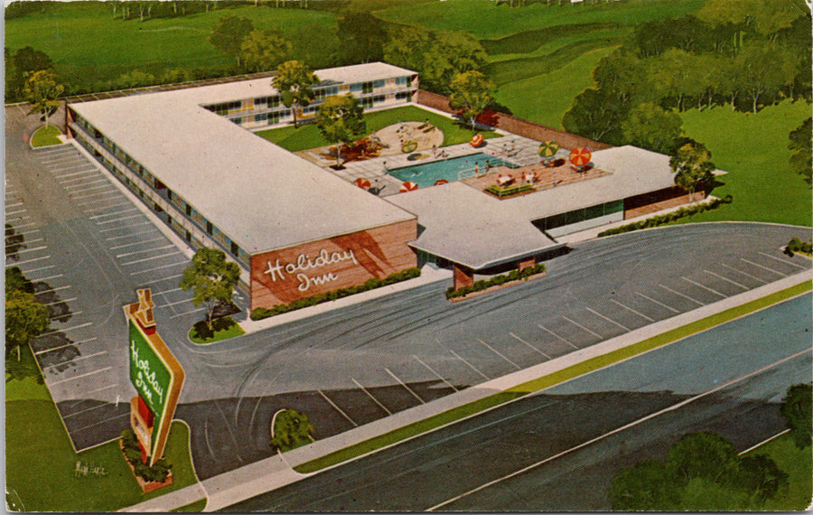 Holiday Inn of Kansas City MO Missouri Hotel Postcard 