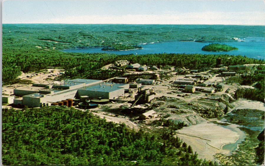 Consolidated Denison Mines Quirke Lake Blind River Ontario ON Mining Postcard 