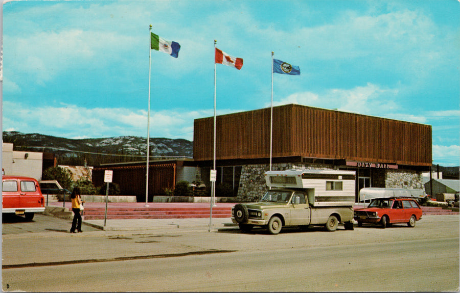 City Hall Whitehorse YT Postcard