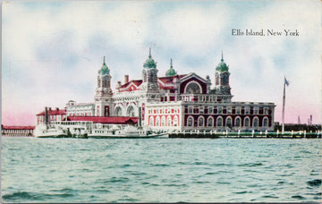Ellis Island New York Postcard
