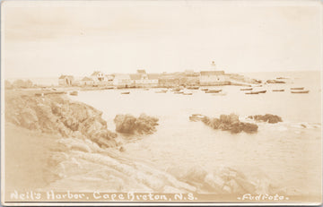Neil's Harbour Cape Breton Nova Scotia Postcard 