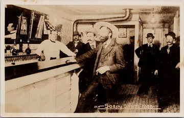 Soapy Smith in 1898 Yukon YT Jefferson Randolph Smith Con Artist Gangster Postcard 