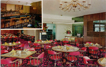 St. Augustine FL Eddys Caravan Restaurant Kismet Lounge Vintage Postcard 