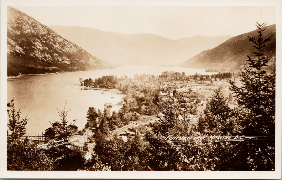 Fairview BC near Nelson British Columbia Postcard 