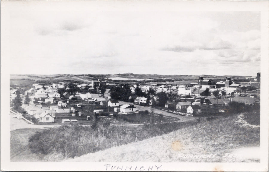 Punnichy SK Saskatchewan Postcard 