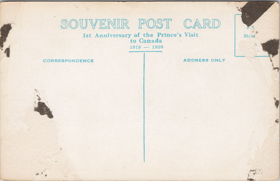 Toronto Ontario HRH Prince of Wales Visit Anniversary 1919 CNE Postcard SP10