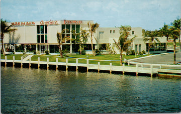 Creighton's Restaurant Fort Lauderdale Florida Postcard