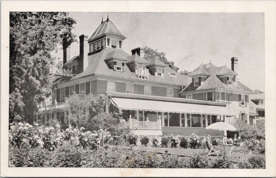 Hotel Blinkbonnie Gananoque Ontario Postcard 