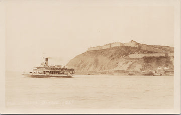 The Citadel Quebec QC  Steamer Ship WB Edwards Postcard