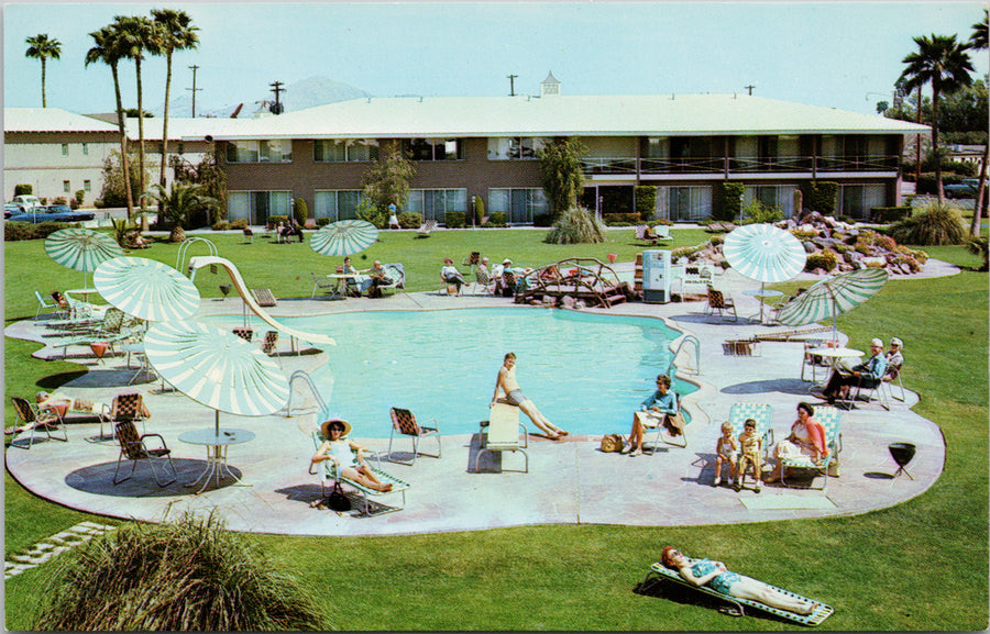 Hotel Desert Hills Phoenix Arizona Postcard 