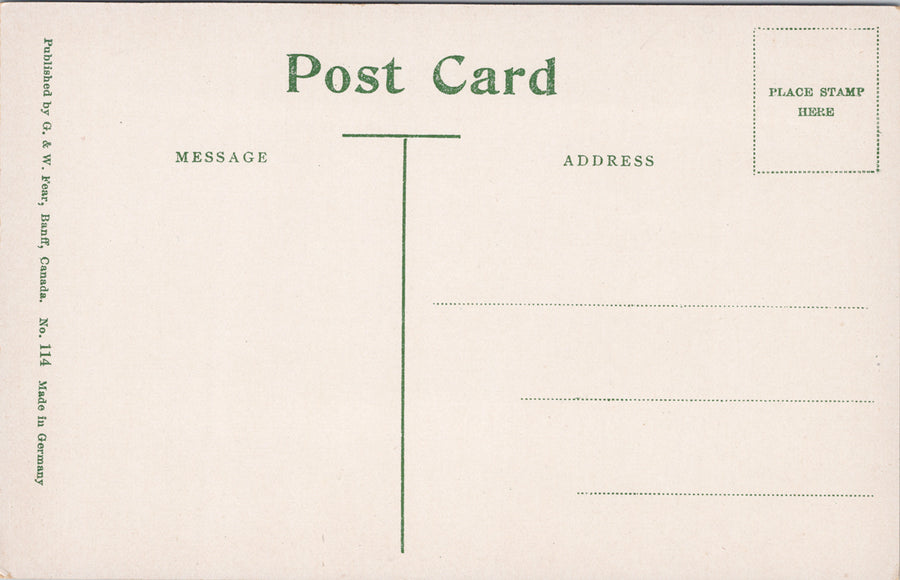 Banff Alberta Imperial Bank of Canada AB Unused Postcard SP11