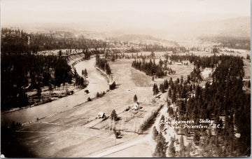 Similkameen Valley Princeton Hedley area BC 1930s Real Photo Postcard 