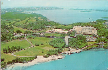 Tuckers Town Bermuda The Castle Harbour Resort Beach & Golf Club Postcard