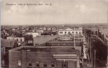 Edmonton Alberta Panoramic View No 3 Unused George Graydon Postcard SP11