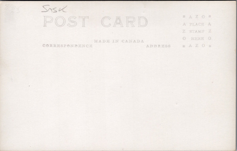 Carlyle Lake SK Saskatchewan Hotel Beach Unused Real Photo Postcard SP11