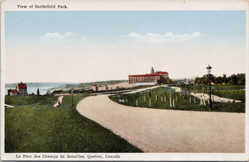 Battlefield Park Quebec QC Le Parc des Champs de Batailles Postcard