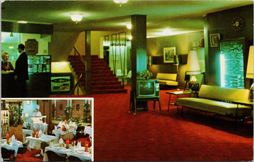 Astor Motor Hotel Burnaby BC British Columbia Interior Unused Vintage Postcard 