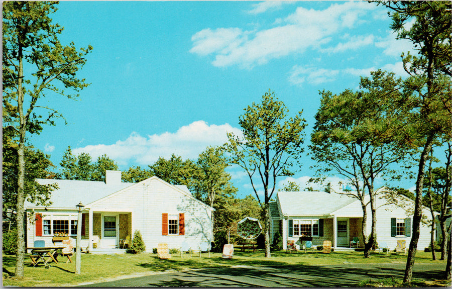 Captain Gosnold Village Hyannis MA Mass Unused Vintage Postcard