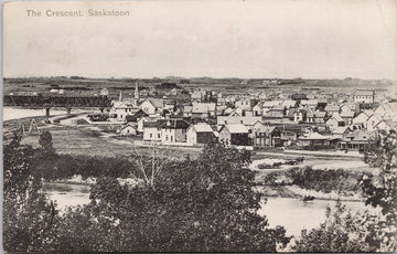 The Crescent Saskatoon Saskatchewan Postcard 