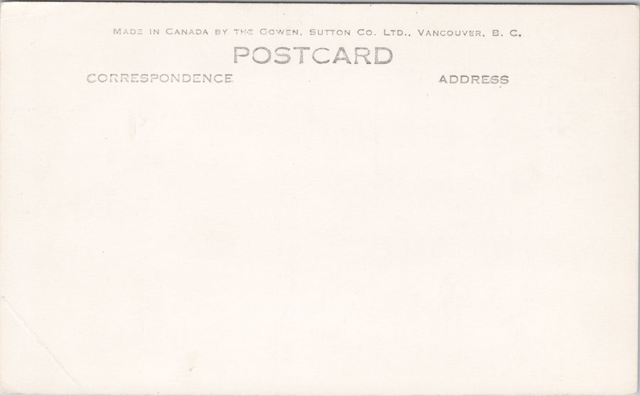 Whitehorse Yukon YT Birdseye Unused Gowen Sutton RPPC Postcard SP12