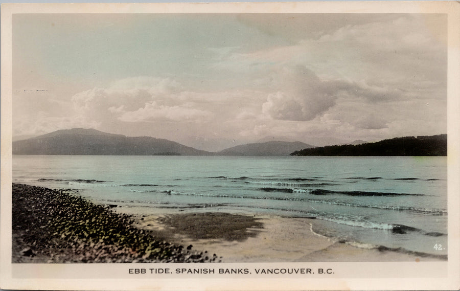 Ebb Tide Spanish Banks Vancouver BC Gowen Sutton RPPC Postcard