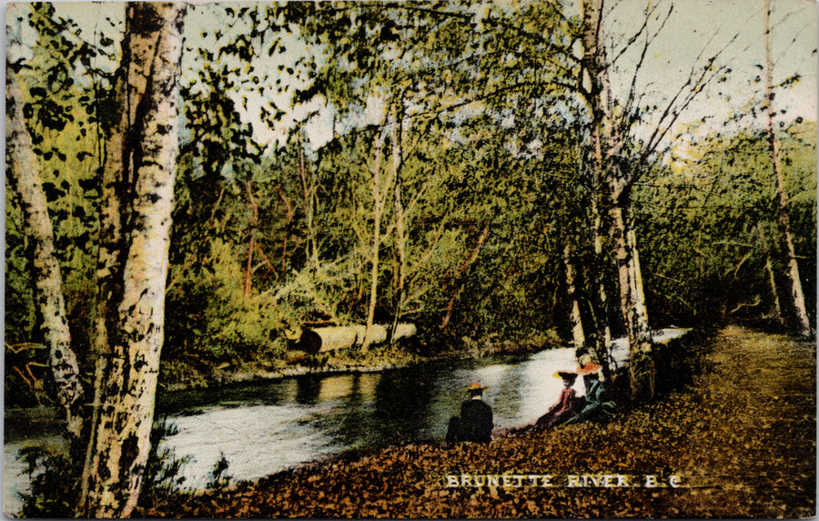 Brunette River BC New Westminster British Columbia c1908 Hibben Postcard SP12