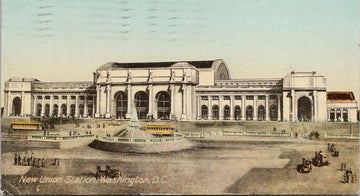 New Union Station Washington DC Postcard 