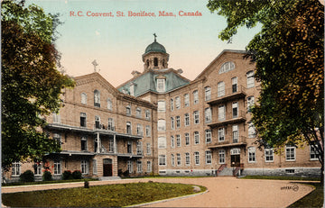 RC Convent St. Boniface MB Manitoba Unused Postcard