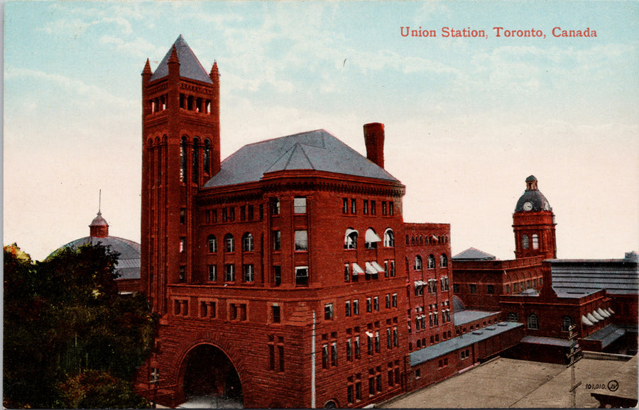 Union Station Toronto Ontario ON Ont Unused Postcard