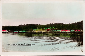 Cannery at Bella Bella BC British Columbia Unused Gowen Sutton RPPC Postcard