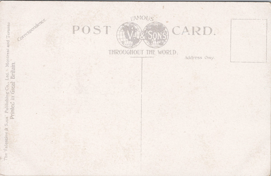 Merchants Bank of Canada Edmonton Alberta AB Unused Valentine Sons Postcard SP13