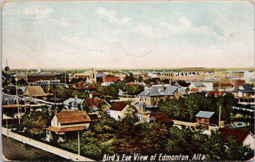 Birdseye Edmonton Alberta AB c1907 Macfarlane #1051 Postcard 