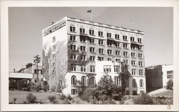 Hotel Malaspina Nanaimo BC British Columbia Unused Real Photo Postcard 