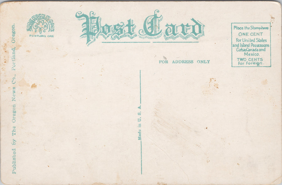 Union Depot Portland OR Oregon Unused Oregon News Postcard SP13