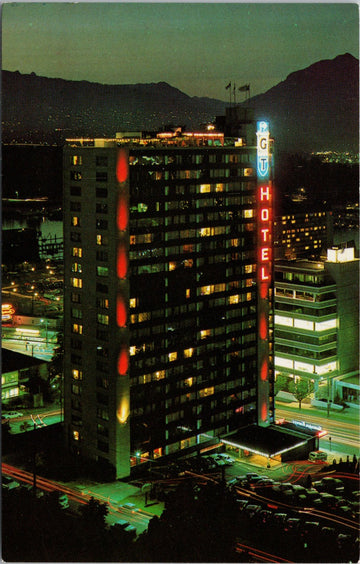 Georgian Towers Hotel Vancouver BC British Columbia Unused Vintage Postcard 