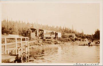 Taku Central Train BC British Columbia Train Unused Gowen Sutton Postcard
