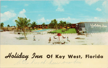 Holiday Inn Key West FL Florida Swings Beach Vintage Postcard