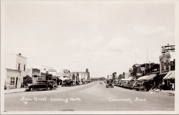 Main Street Camrose Alberta AB Alta Unused Ernst Studios RPPC Postcard SP13