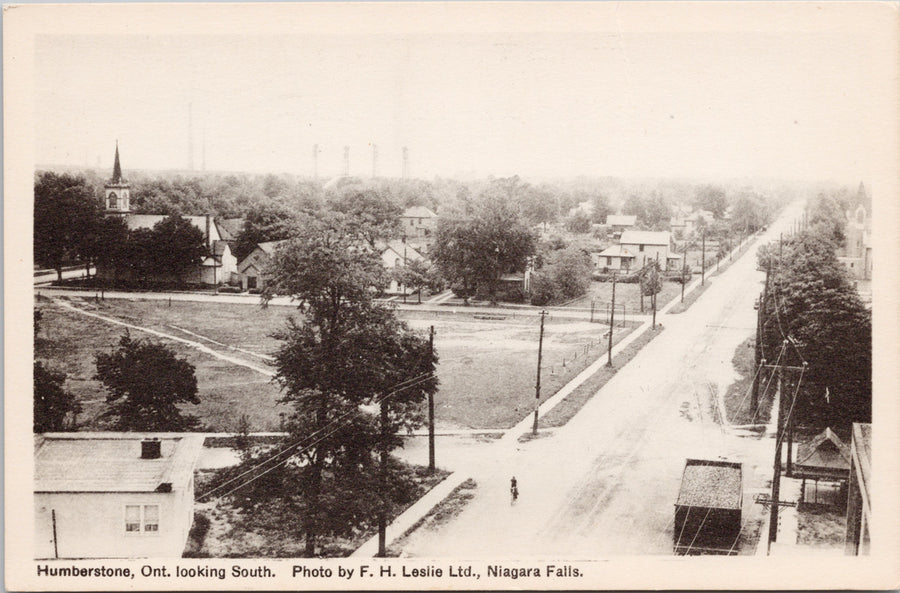 Humberstone Ontario Birdseye Postcard
