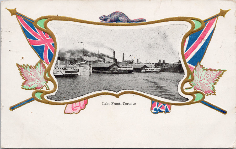 Lake Front Toronto Ontario Postcard 