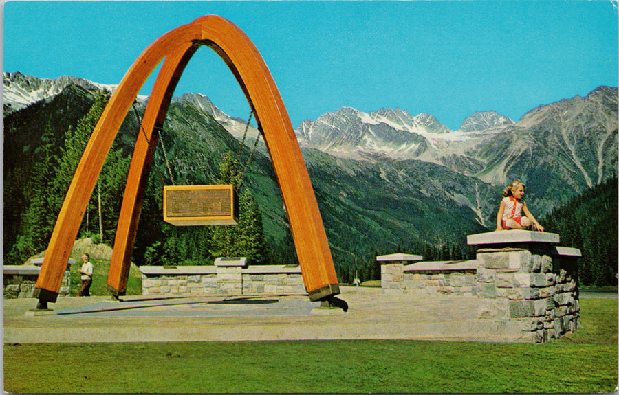 Rogers Pass BC Summit Postcard