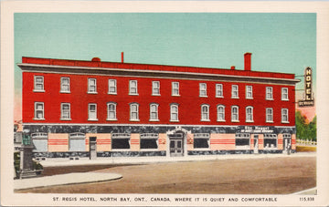 St. Regis Hotel North Bay postcard